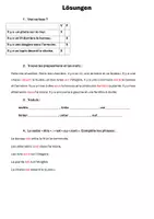 Vorschau - Arbeitsblätter - Französisch: Prépositions ma chambre/Mein Zimmer + Lösungen - Seite 2
