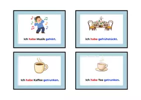 Vorschau - Arbeitsblätter - ge- wie Gestern: Das Wochenende (Perfekt-Chunking) - Seite 3