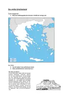 Vorschau - Arbeitsblätter - Einführung_Griechenland - Deckblatt