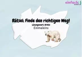 Vorschau - Spiele - Rätsel/Spiel: Finde den Weg - Einmaleins - Deckblatt