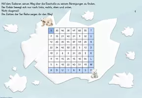 Vorschau - Spiele - Rätsel/Spiel: Finde den Weg - Einmaleins - Seite 1