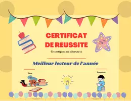 Aperçu - Cartes / Images - 8 Certificat de réussite cover - Page 3