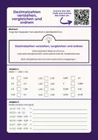 Vorschau - Unterrichtsreihen - Arbeitsheft Dezimalzahlen – selbstorientiert & motivierend - Seite 1