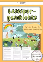 Vorschau - Arbeitsblätter - Lesespurgeschichte // Klasse 3 und 4 - Deckblatt