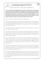 Vorschau - Arbeitsblätter - Lesespurgeschichte // Klasse 3 und 4 - Seite 3