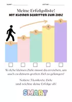 Vorschau - Stundenentwürfe - SMART-Ziele im Unterricht – Erfolgsliste & Zielplanung | Motivation & Selbstreflexion Schüler - Seite 3