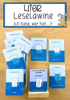 Vorschau - Anderer Materialtyp - Liter Leselawine, Ich habe, wer hat…? - Deckblatt