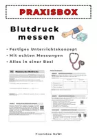 Vorschau - Arbeitsblätter - Blutdruck messen – Praxisbox Biologie - Deckblatt