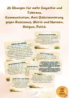 Vorschau - Bildkarten - 25 Übungen gegen Diskriminierung, und Rassismus, für Toleranz und Respekt,
Werte und Normen, Religion, Politik, Kommunikation,
Demokratisierung - Deckblatt