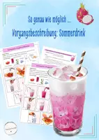 Vorschau - Stundenentwürfe - Materialpaket: Vorgangsbeschreibungen schreiben - Rezepte - Anleitungen (Deutsch, Klasse 5-7) - Seite 1