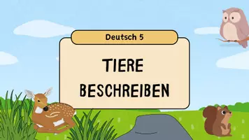 Vorschau - Unterrichtsreihen - Unterrichtsreihe zum Thema "Tierbeschreibung" - Seite 1