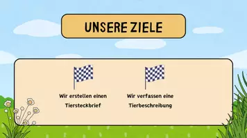 Vorschau - Unterrichtsreihen - Unterrichtsreihe zum Thema "Tierbeschreibung" - Seite 3