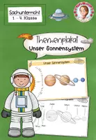 Vorschau - Poster - Themenplakat Sonnensystem | Planeten Klasse 1-4 - Deckblatt