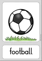 Vorschau - Fördermaterial/Inklusion - Football Fußball Soccer Bildkarten Flashcards Tafelmaterial - Englisch - Seite 3