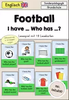 Vorschau - Spiele - Football Fußball Soccer Lesespiel i have who has - Englisch - Deckblatt