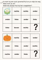 Voorbeeld - Volg de weg in het rooster (met woorden) - Pagina 2