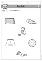 Vorschau - Arbeitsblätter - Football Fußball Soccer Arbeitsblätter zum Hörverstehen - Englisch (EM, WM) - Seite 3