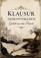Vorschau - Klassenarbeiten - Materialpaket Klausuren zur Lyrikanalyse / Gedichtsanalyse - Deckblatt
