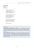 Vorschau - Klassenarbeiten - Materialpaket Klausuren zur Lyrikanalyse / Gedichtsanalyse - Seite 3