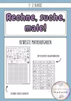 Vorschau - Arbeitsblätter - Suche, rechne, male! Matheaufgaben für bewegtes Lernen - Deckblatt