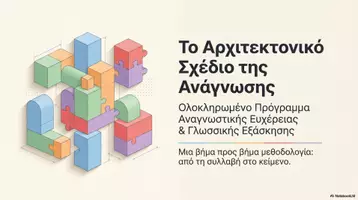 Προεπισκόπηση - Παρουσιάσεις - Το οικοδόμημα ενός Προγράμματος παρέμβασης στην Ανάγνωση - Εξώφυλλο