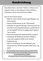 Vorschau - Stundenentwürfe - Starke Gefühle benennen und Umgang erlernen // ganze Stunde - Seite 1