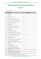 Vorschau - Unterrichtsreihen - Grammatik für Erwachsene - Übungen zu Verben mit Dativ und Akkusativ - Seite 3
