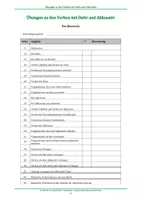 Vorschau - Unterrichtsreihen - Grammatik für Erwachsene - Übungen zu Verben mit Dativ und Akkusativ (Sie) - Seite 3