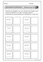 Vorschau - Arbeitsblätter - Rechenspaziergang ZR20 Addition // 3-fach differenziert - Seite 3