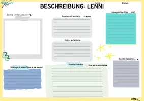 Vorschau - Arbeitsblätter - „Tanz der Tiefseequalle“: Figurensteckbriefe - Seite 3
