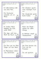 Vorschau - Unterrichtsreihen - Satzglieder: Freiarbeit und Übungseinheiten | Märchensätze - Seite 2