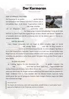 Vorschau - Arbeitsblätter - Kormoran Steckbrief – Tiere Europas | Sachunterricht Grundschule Arbeitsblatt - Seite 2