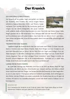 Vorschau - Arbeitsblätter - Kranich Steckbrief – Tiere Europas | Sachunterricht Grundschule Arbeitsblatt - Seite 1