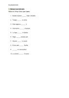 Vorschau - Arbeitsblätter - Gramática.preposiciones.Ejercicios - Seite 1