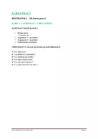 zapowiedź - Rozprawka – karta pracy E8 | schemat, ćwiczenia + klucz - strona 1