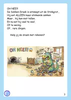 Voorbeeld - Automatiseren tot 10 - Sokken draak (groep 3) - Pagina 2