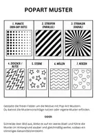 Vorschau - Mal- und Bastelvorlagen - Pop Art Sommer Kunst Klasse 1 2 3 4 - Seite 1