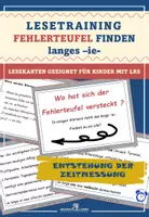 Vorschau - Fördermaterial/Inklusion - Schreibschrift: Lesetraining: Fehlerteufel finden - Materialpaket - Seite 1