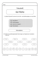Vorschau - Unterrichtsreihen - 6er-Reihe | Einmaleins üben 2. Klasse | Sachaufgaben | Lernzielkontrollen - Seite 1