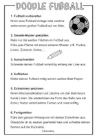 Vorschau - Arbeitsblätter - 4x Kunstprojekte für die Fußball WM 2026 - Kunst Materialpaket - Seite 1