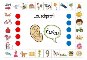 Vorschau - Spiele - Lauschprofi Eu/eu: Lernspiel zur Förderung der Lautanalyse - Seite 2