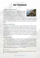 Vorschau - Arbeitsblätter - Steinbock Steckbrief – Lesetext, Lückentext & Arbeitsblatt | Sachunterricht Grundschule - Seite 1