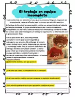 Vista previa - Hojas de trabajo - Cuadernillo: Resolución de conflictos - página 3