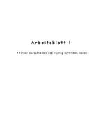Vorschau - Arbeitsblätter - O oder U (kurz) Übungsmaterial // 1.-2- Klasse - Seite 1
