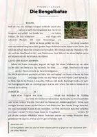 Vorschau - Arbeitsblätter - Bengalkatze Steckbrief – Lesetext, Lückentext & Arbeitsblatt | Sachunterricht Grundschule - Seite 2