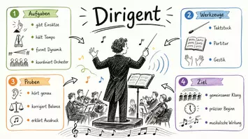 Vorschau - Arbeitsblätter - Lernposter + Arbeitsblatt zum Thema "Dirigent" + Onlineübung & MP3 + Mindmap + Infografik - Seite 2