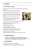 Vorschau - Text - Kostenlose Leseprobe zum Material „Das Klassentier hat Angst…" - Seite 1