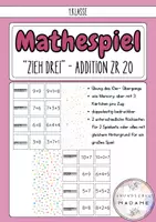 Vorschau - Spiele - Spiel: Zieh drei // ZR20 mit Zehnerübergang - Deckblatt