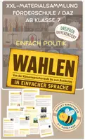 Vorschau - Arbeitsblätter - Wahlen einfach erklärt – Förderschule, Inklusion, DaZ - Deckblatt