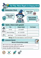 Vorschau - Stundenentwürfe - KI-Führerschein Arbeitsblätter: Datenschutz, Zitieren & KI-Check (Sek I) - Seite 1